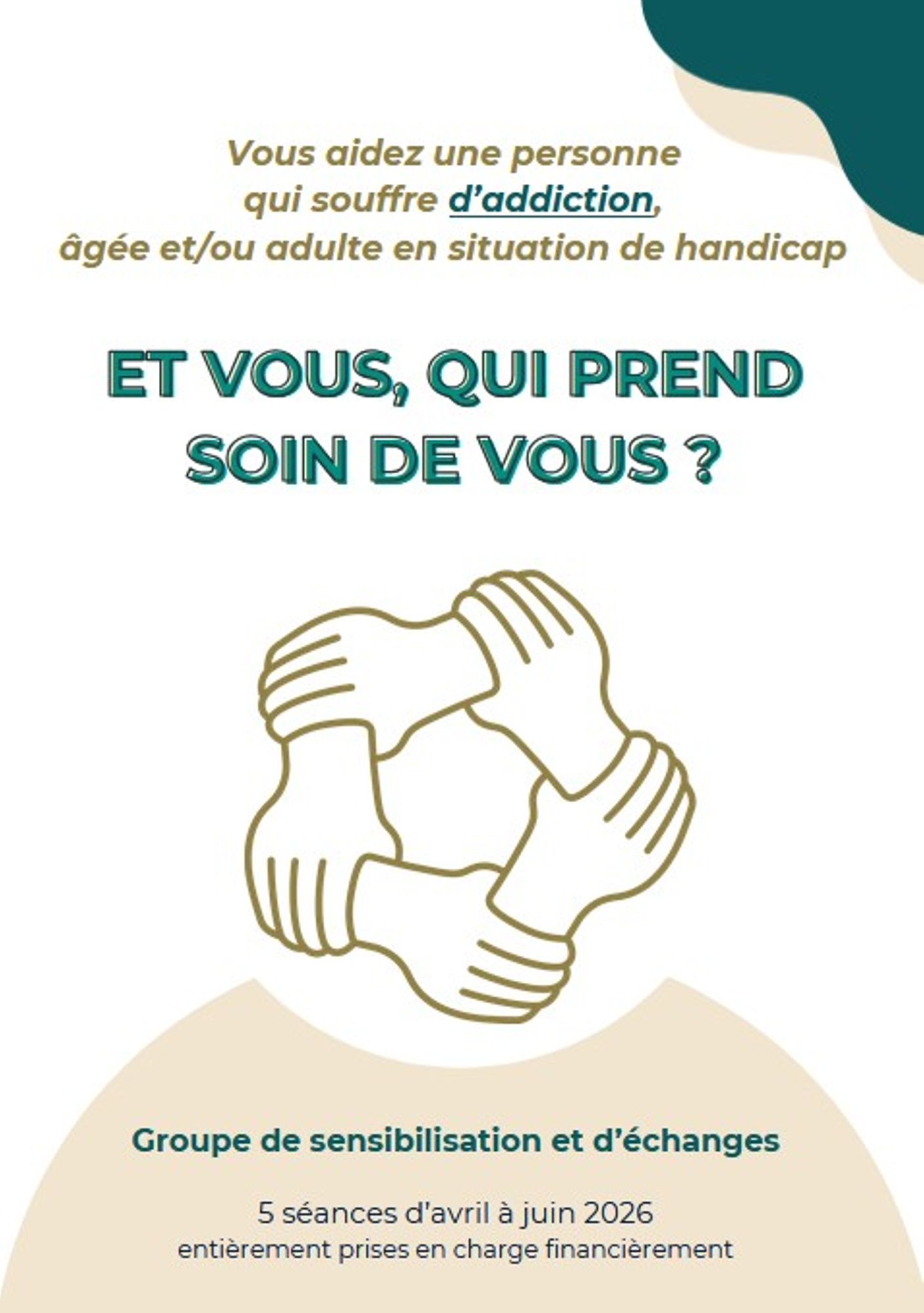 Aidants : un groupe de sensibilisation et d’échanges pour comprendre, échanger… et souffler 