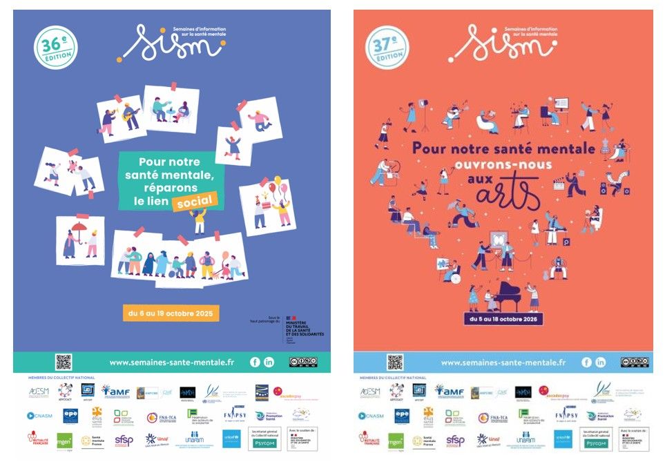 Affiches SISM 2025 et 2026